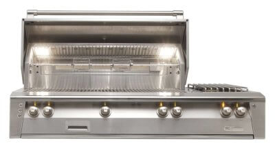 Alfresco-56-Inch-built-in-outdoor-stainless-steel-grill-side-burner