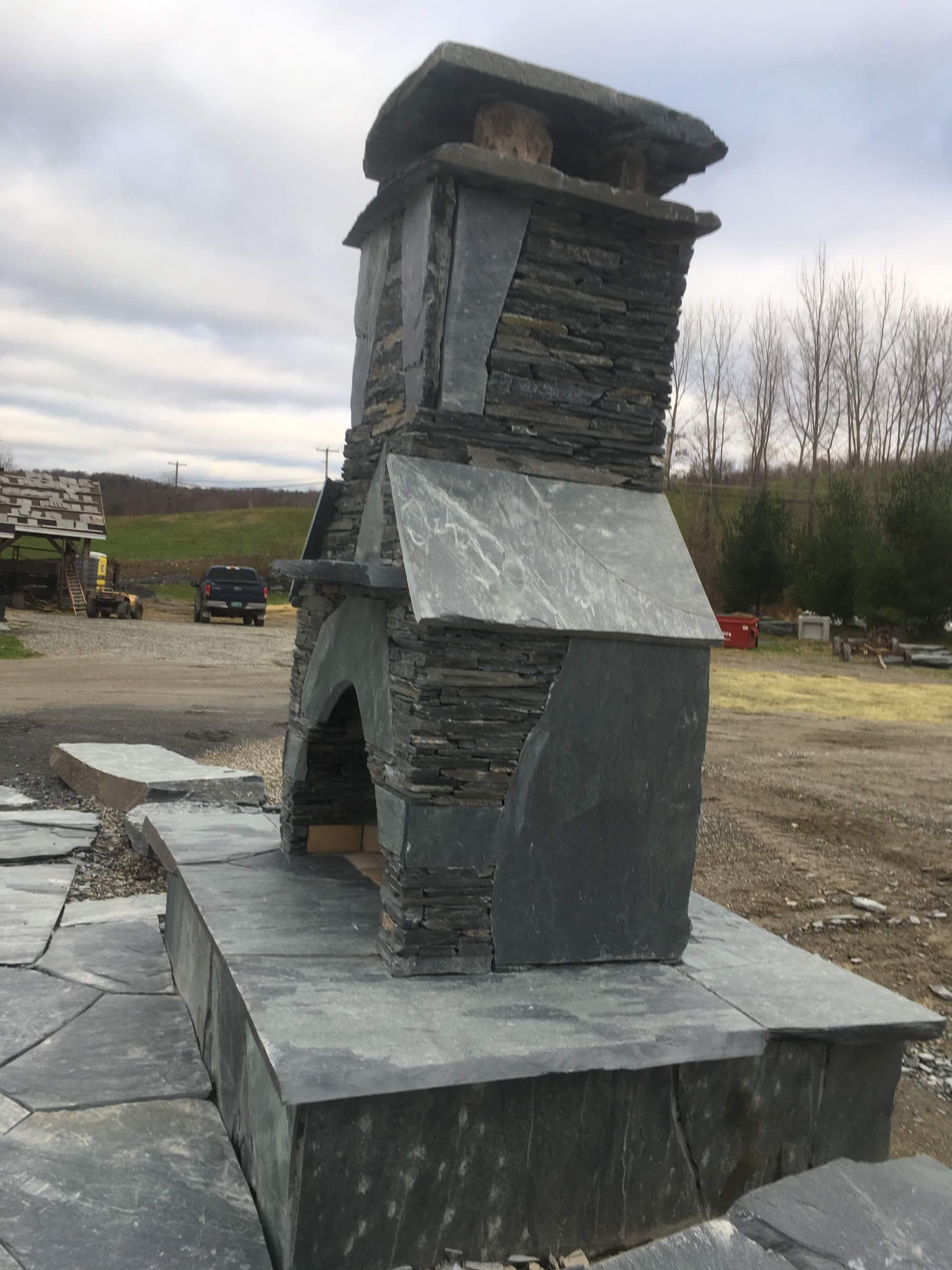 outdoor fireplace kit, masonry fireplace, outdoor fire feature
