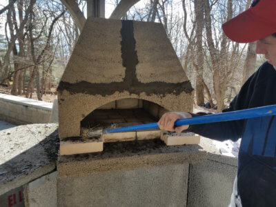 Outdoor pizza oven kit, installation in ct (Connecticut), outdoor living
