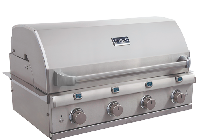 Saber Premium Stainless Steel Built In Grill