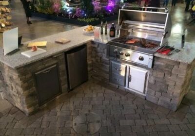 outdoor modular kichen, stone outdoor kitchen cabinets