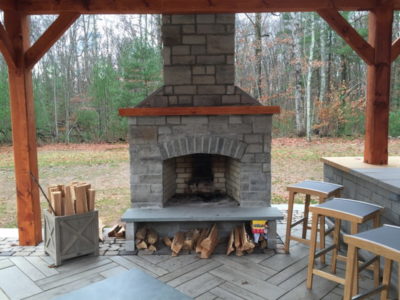 outdoor fireplace kit, outdoor fireplace ct, outdoor fireplace Connecticut, outdoor fire feature, outdoor living