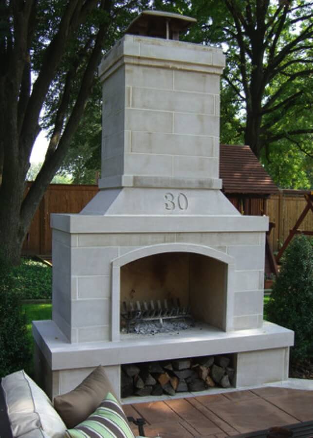 Precast Concrete Outdoor Fireplace I Am Chris