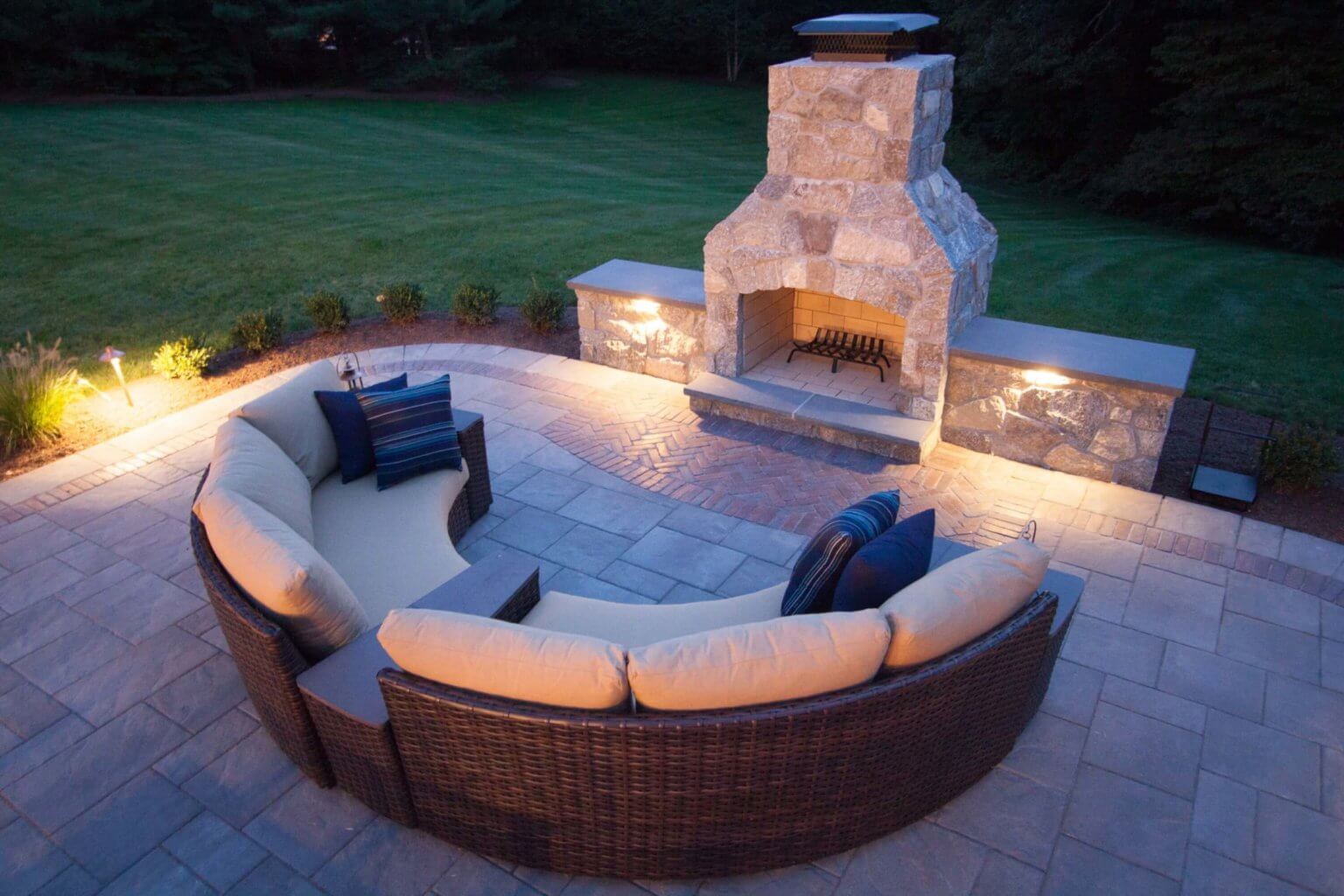 Outdoor Fireplace Kit - Contractor Series - for Easy ...