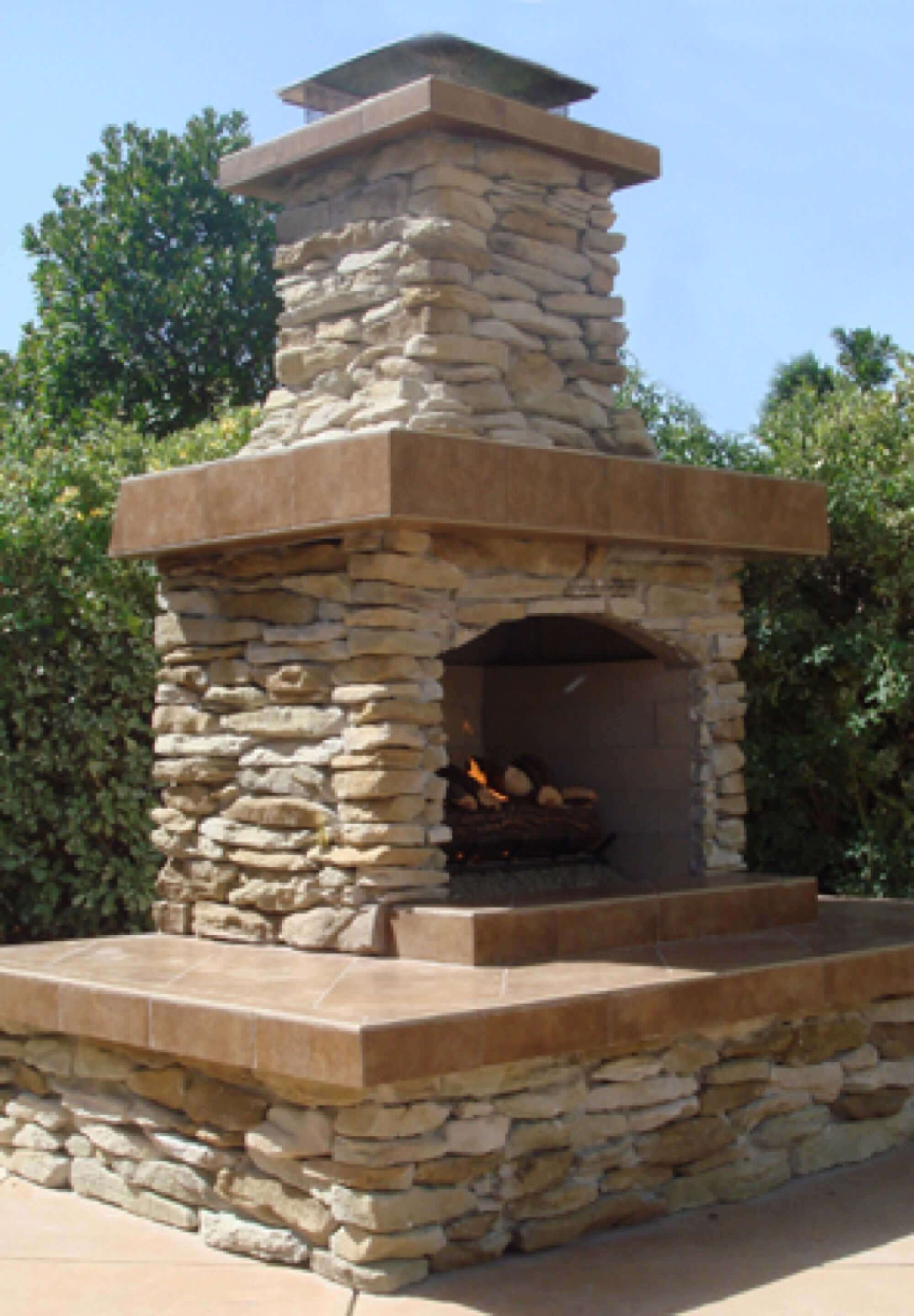 outdoor fireplace kit, outdoor fireplace, outdoor fire feature, masonry fireplace kit ct, masonry fireplace kit Connecticut