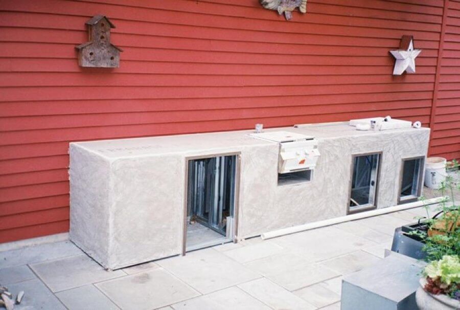 outdoor kitchen panels, outdoor kitchen cabinets
